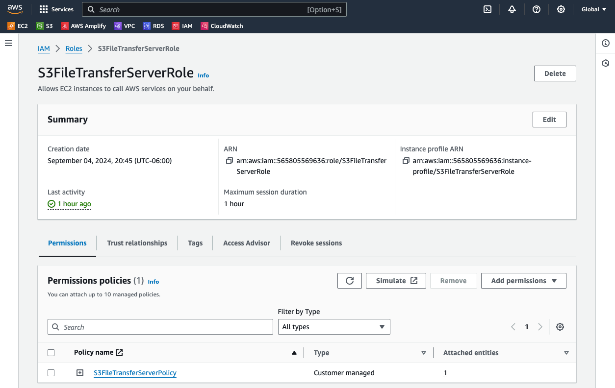 S3 File Transfer Server